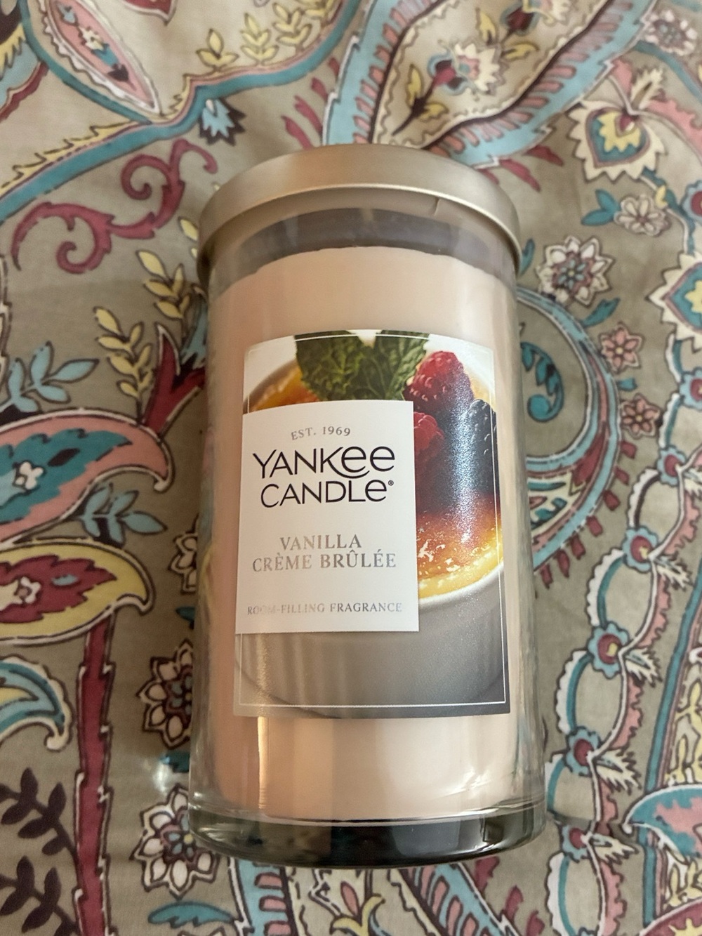 Yankee Candle Vanilla Crème Brûlée Scented Candle